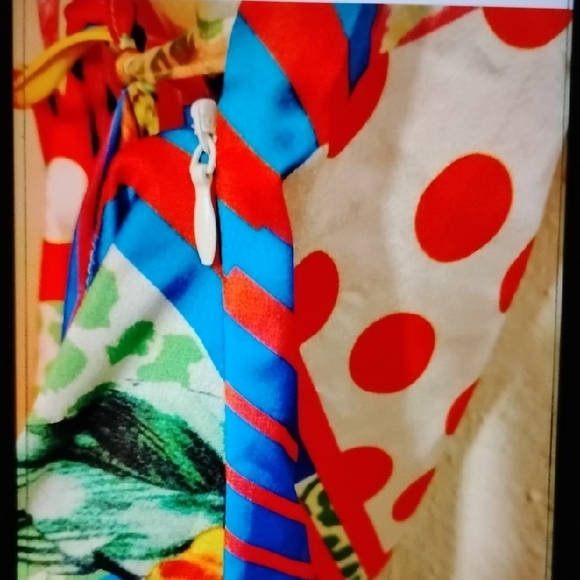 Micas Multicolor Patterned Dress - Picture 6 of 6